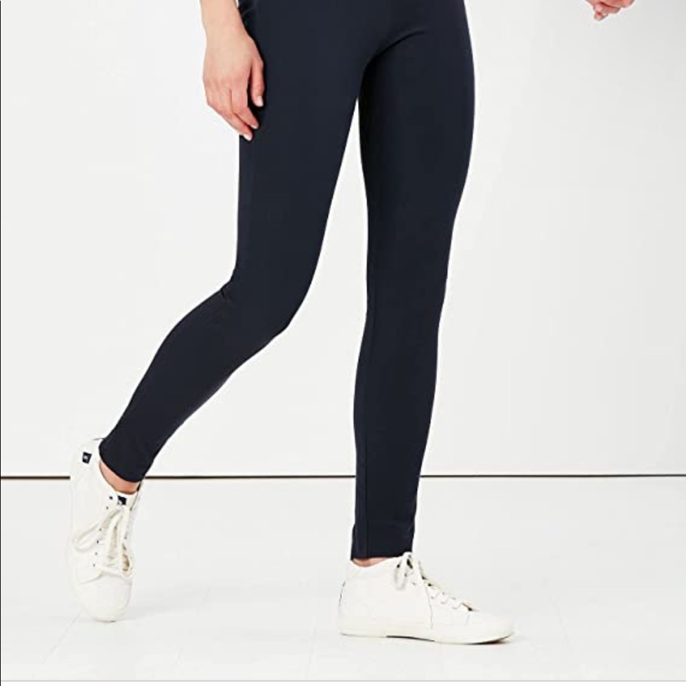Navy Joules Hepworth Pull On Stretch Trousers